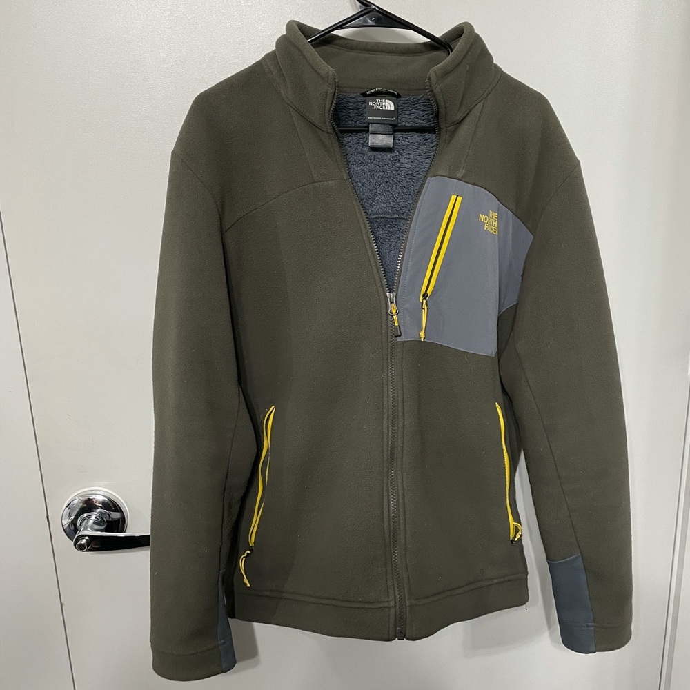 Forest Green North Face Jacket